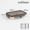 Cuitisan Stainless Steel, Microwaveable Lunch Box 不銹鋼可微波加熱食物盒 - PARTITION